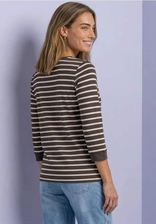 Street One U-Boat Shirt | Coffee 325698