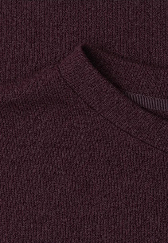 Street One Knit Look Shirt | Rouge 325700