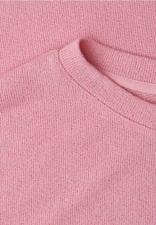 Street One Knit Look Shirt | Blush 325700