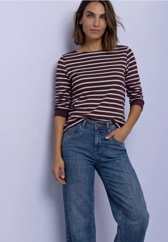 Street One U-Boat Shirt | Rouge 325895