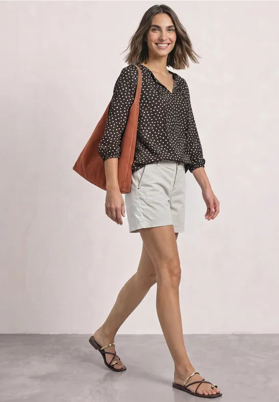 Street One Printed Tunic Blouse | Caffee 346866