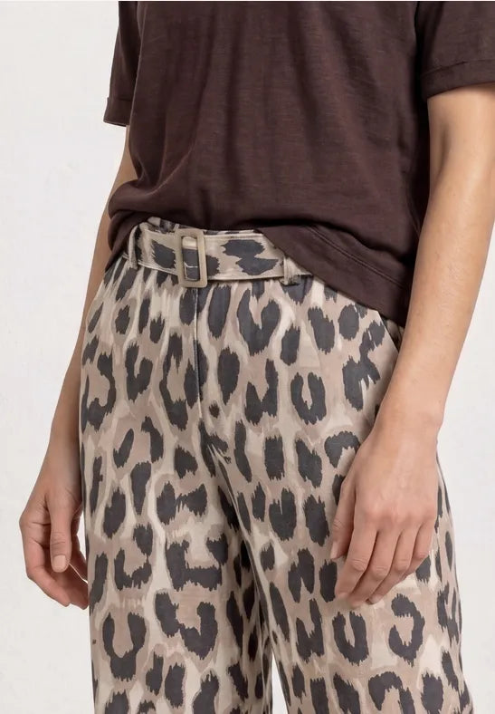 Street One Wide Leg Trousers | Animal Print 380978