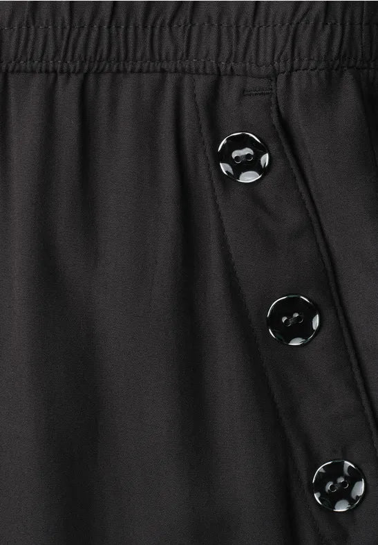 Street One Wide Leg Trousers | Black 381209