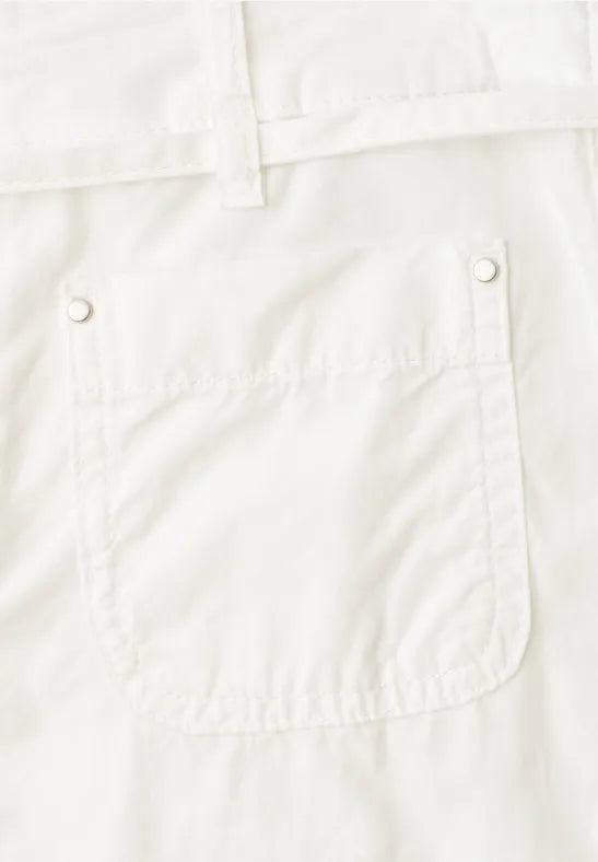 Street One Straight Leg Trousers | Offwhite 381214