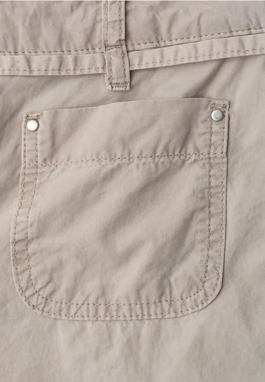 Street One Straight Leg Trousers | Sand 381214