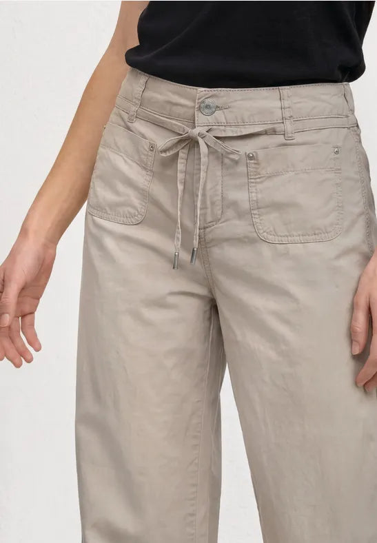 Street One Straight Leg Trousers | Sand 381214