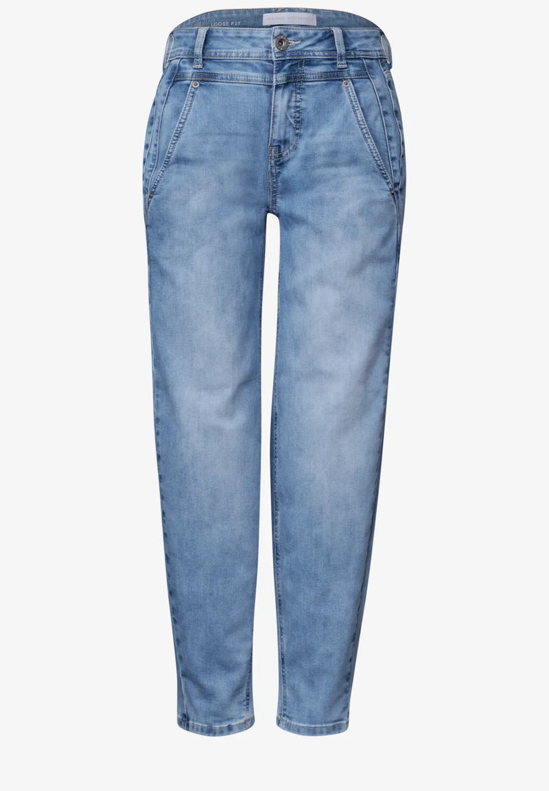 Street One Karlie Barrel Jeans | Light Blue 381332