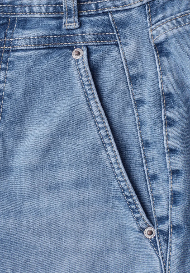 Street One Karlie Barrel Jeans | Light Blue 381332