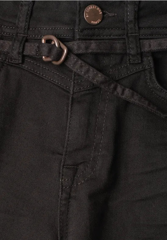 Street One Karlie Barrel Leg Jeans | Brown 381387