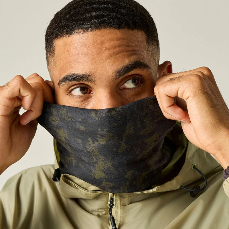 Regatta Multitube II Scarf Mask | Bark Green RMC058