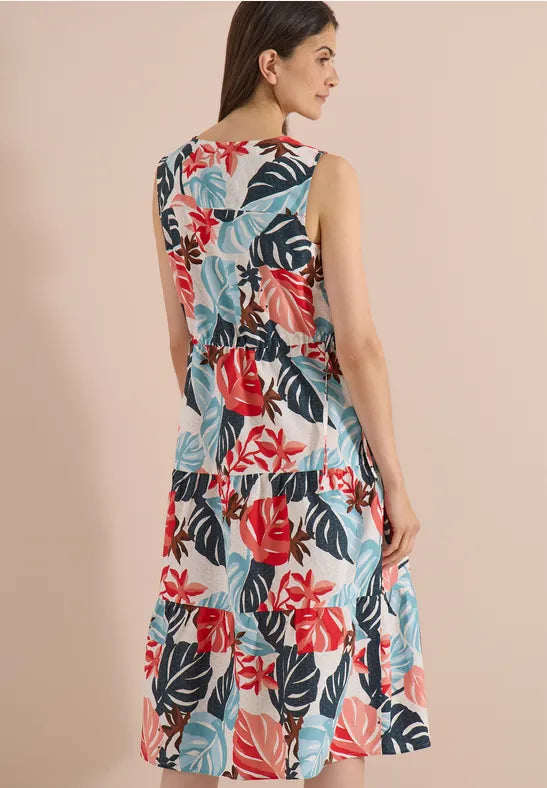 CECIL Cotton Slup Dress | All Over Print 144954