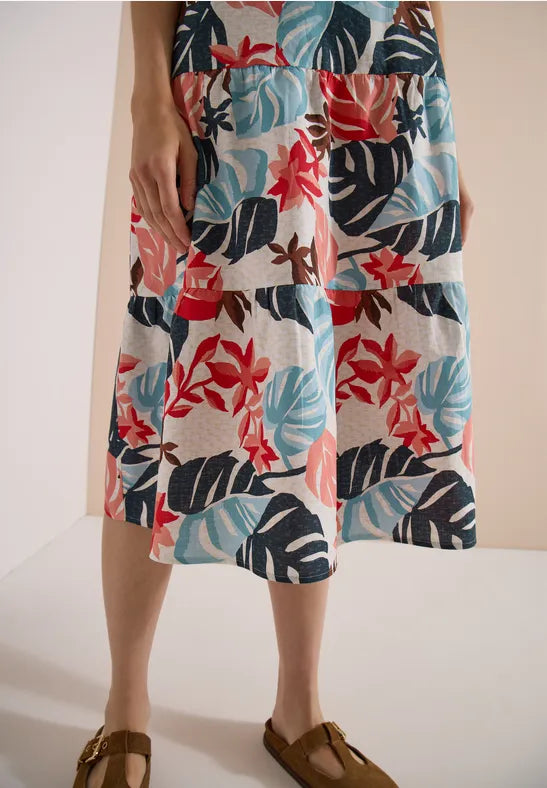 CECIL Cotton Slup Dress | All Over Print 144954
