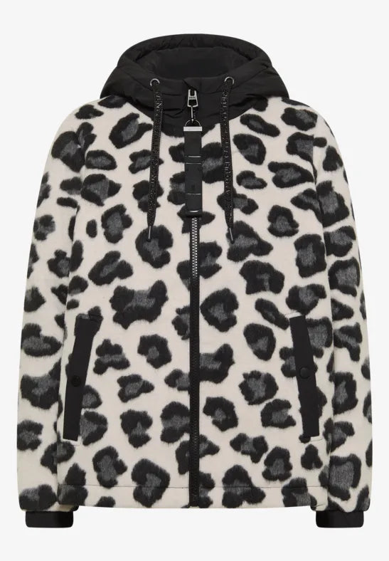 Cecil Leo Wool Matmix Jacket | Black 202273