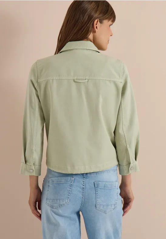 CECIL Twill Jacket | Lime 213096