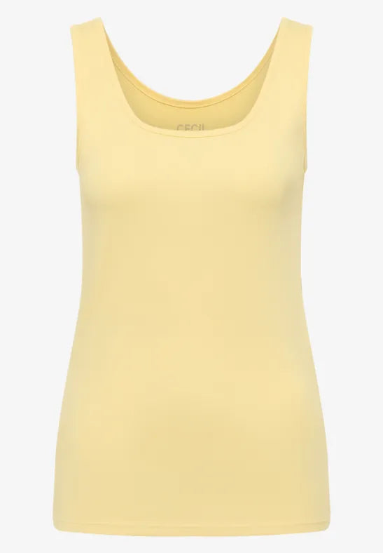 CECIL Linda Top | Butter Milk 322819