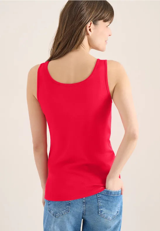 CECIL Linda Vest Top  | Red 322820