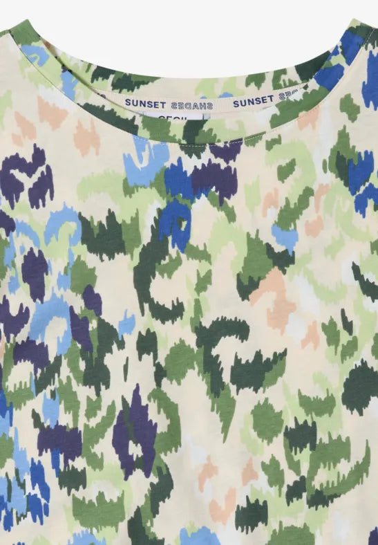 CECIL All Over Print Shirt | Beige 325581