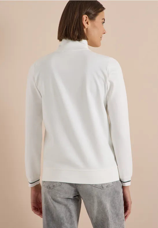 CECIL Stand Up Collar Jacket | Vanilla 325691