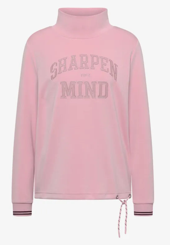 Cecil Wording Artwork Jersey Shirt | Rose 325864