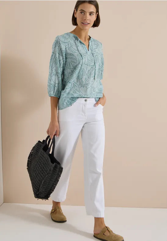 CECIL Tunic Blouse | Mint Green 346714