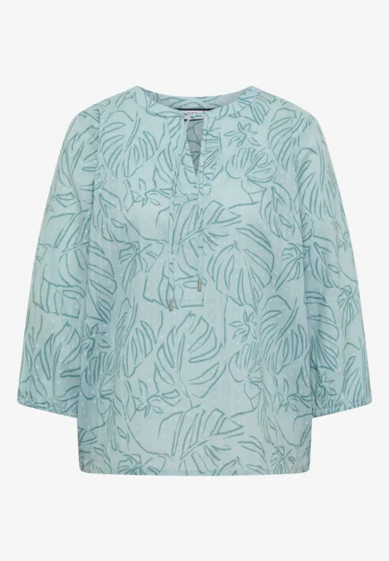 CECIL Tunic Blouse | Mint Green 346714
