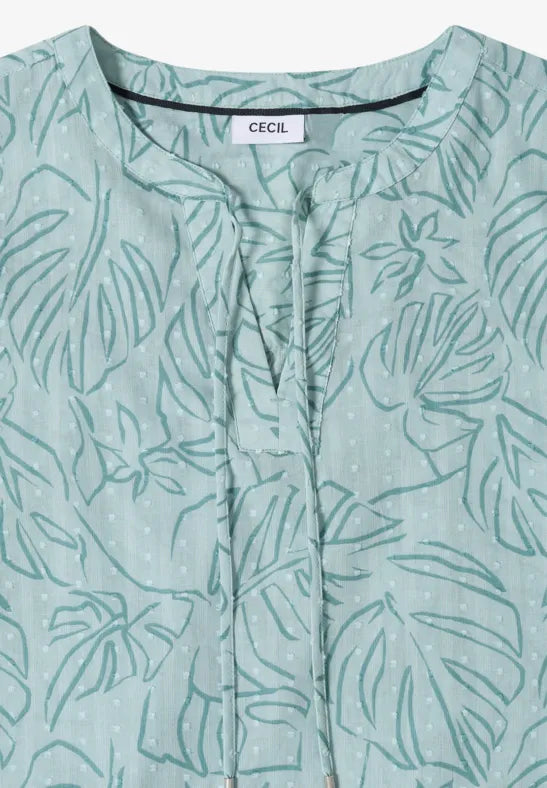 CECIL Tunic Blouse | Mint Green 346714