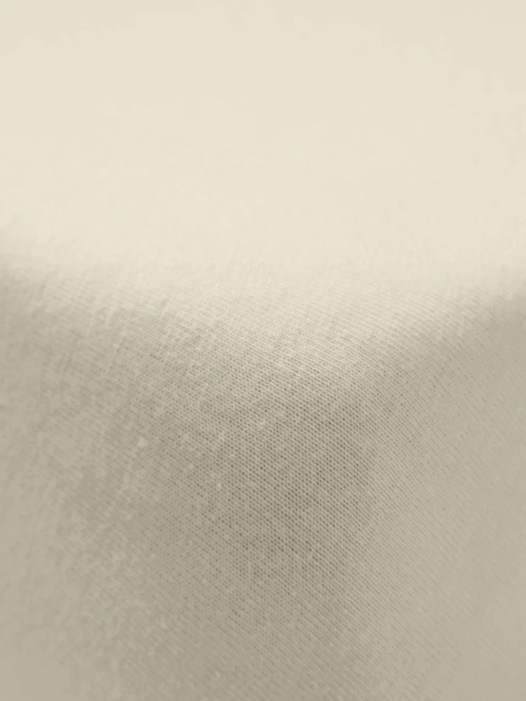 Catherine Lansfield Brushed Cotton Fitted Sheet | Cream