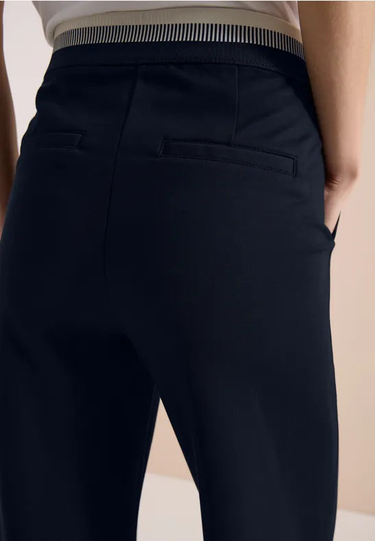 CECIL Neele Straight Trousers | Universal Blue 380674