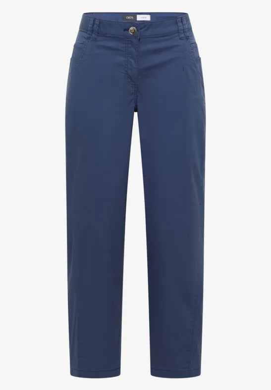 CECIL Scarlett Barrel Trousers | Denim Blue 380678
