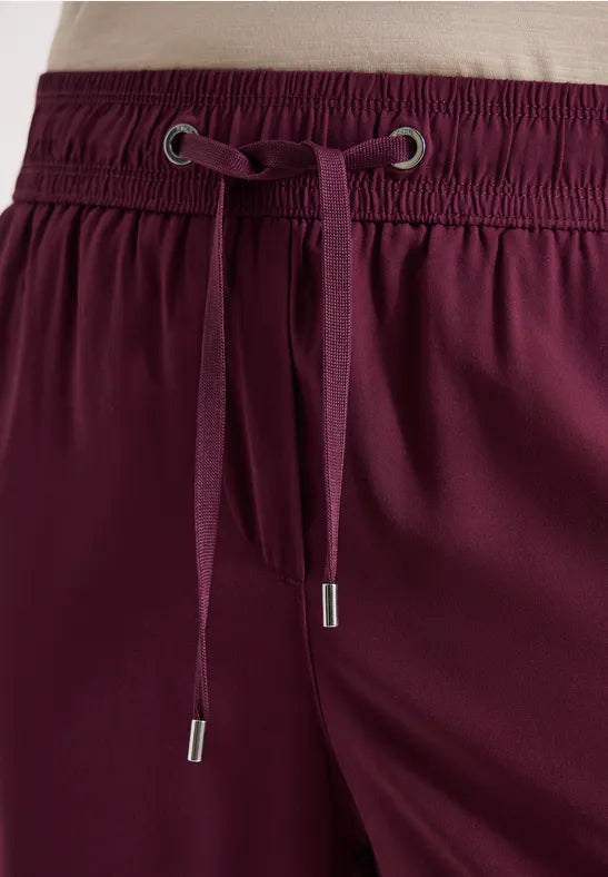 CECIL Neele Viscose Trousers | Grape 380987 26