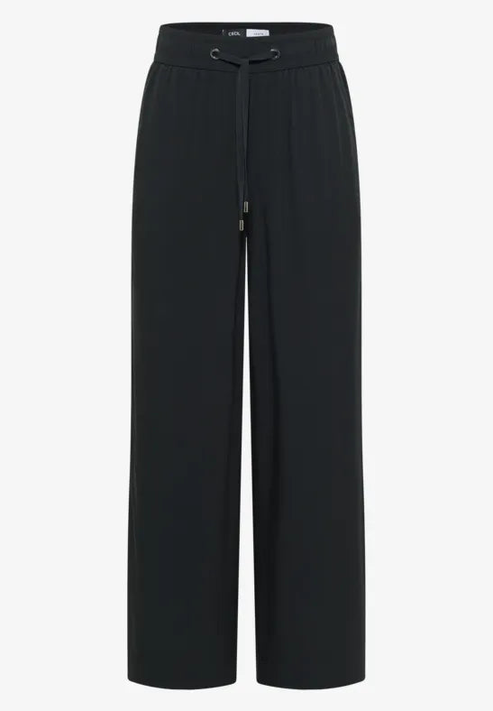 CECIL Needle Viscose Trousers | Green 380987 26