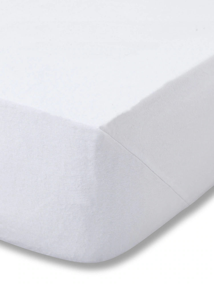 Catherine Lansfield Brushed Cotton Fitted Sheet | White