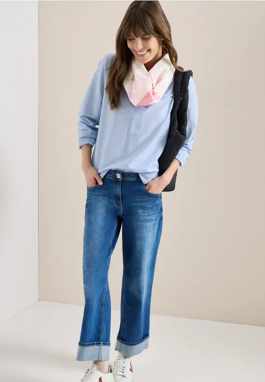 CECIL Loop Scarf | Vanilla White 573114