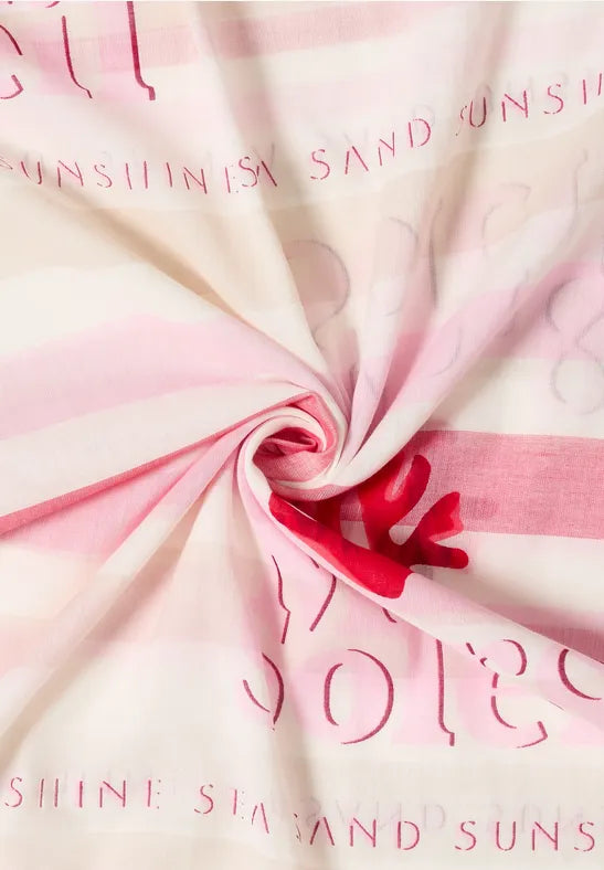 CECIL Loop Scarf | Vanilla White 573114