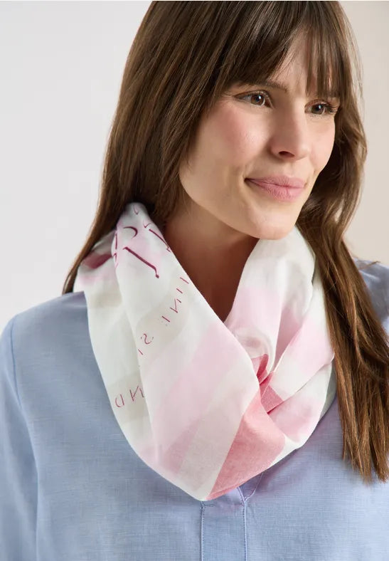 CECIL Loop Scarf | Vanilla White 573114