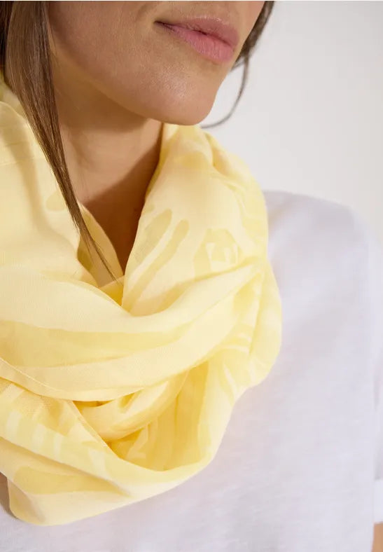 CECIL Burnout Loop Scarf | Butter Mink 573130