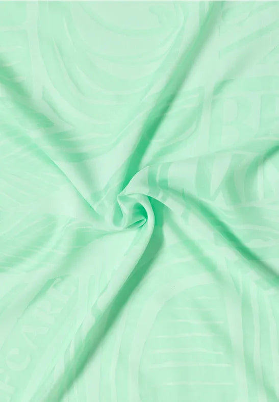 CECIL Burnout Loop Scarf | Lime 573130