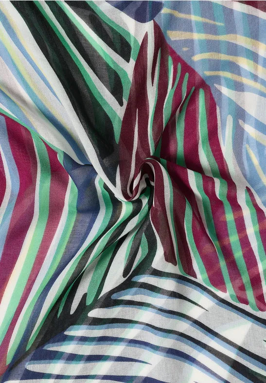 CECIL Palm Print Loop | Green 573131
