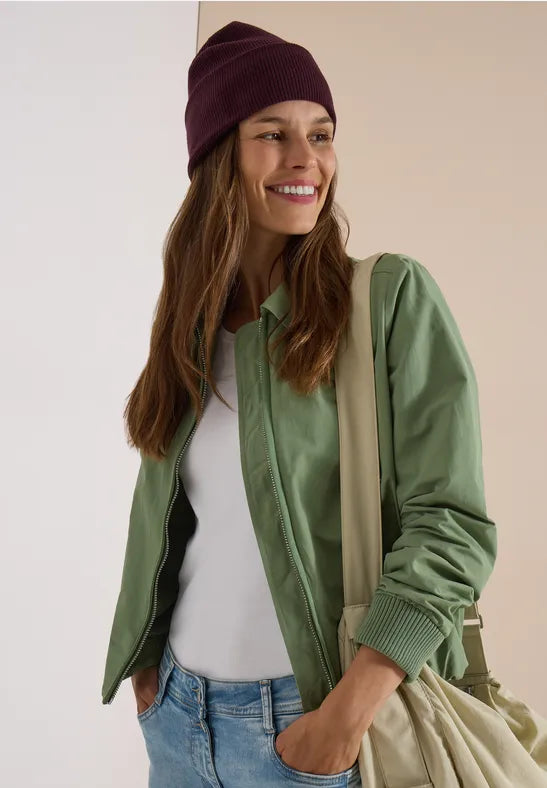 CECIL Knitted Cap | Berry 573195