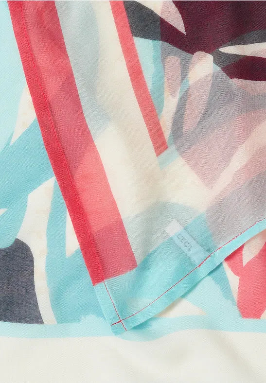 CECIL Print Bandana Scarf | Vanilla 573221