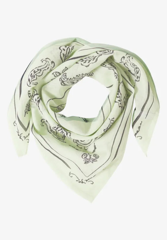CECIL Paisley Bandana | Lime 573232