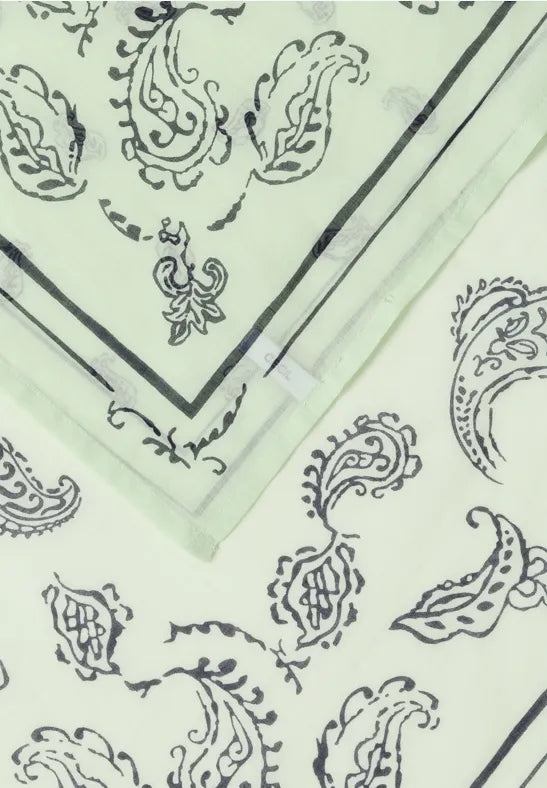 CECIL Paisley Bandana | Lime 573232
