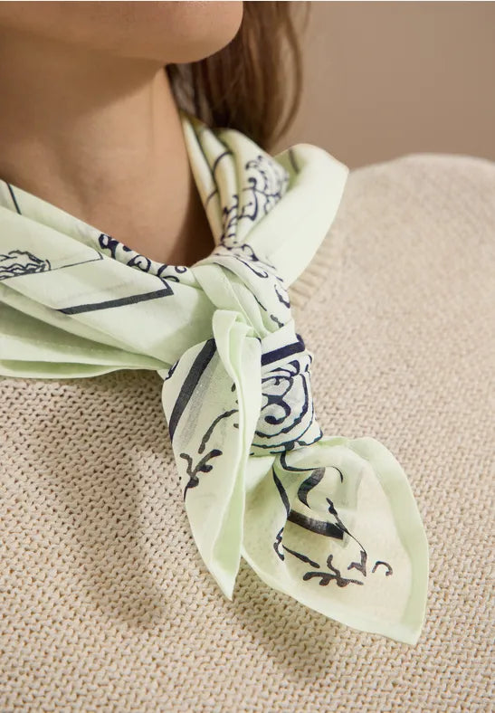 CECIL Paisley Bandana | Lime 573232