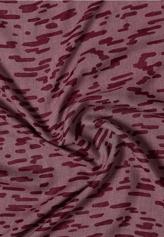 Cecil Solid Burnout Loop Scarf | Wine 573275