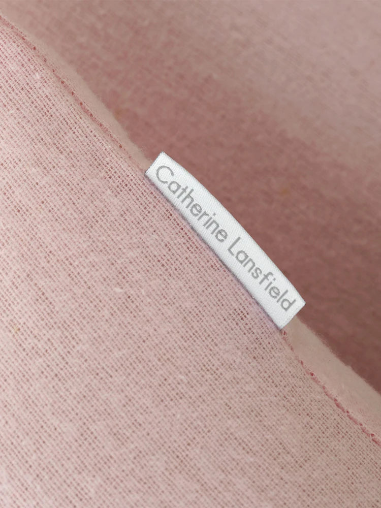 Catherine Lansfield Housewife Pillowcase Pair | Blush
