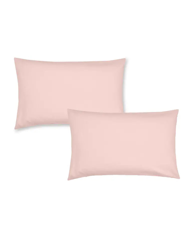 Catherine Lansfield Housewife Pillowcase Pair | Blush