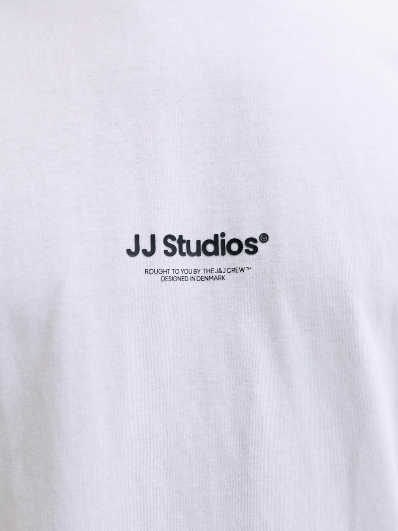 Jack & Jones Soho Tee SS Crew Neck | White