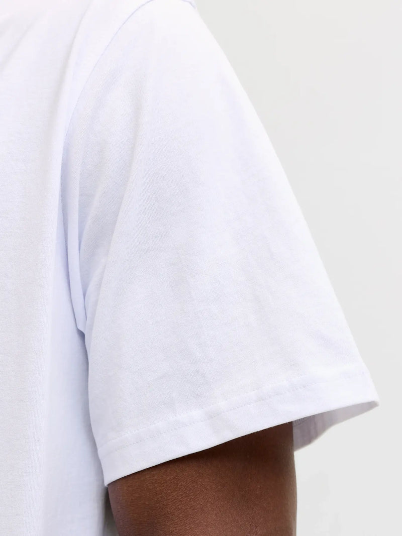 Jack & Jones Soho Tee SS Crew Neck | White