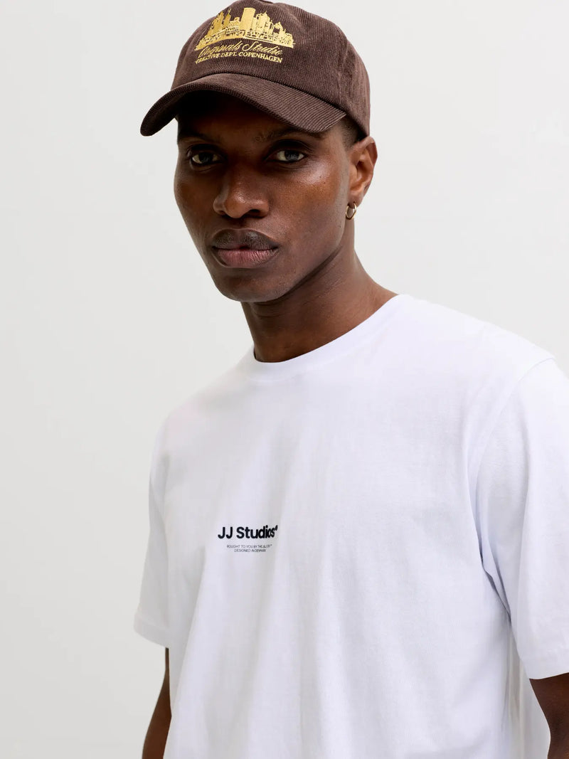 Jack & Jones Soho Tee SS Crew Neck | White