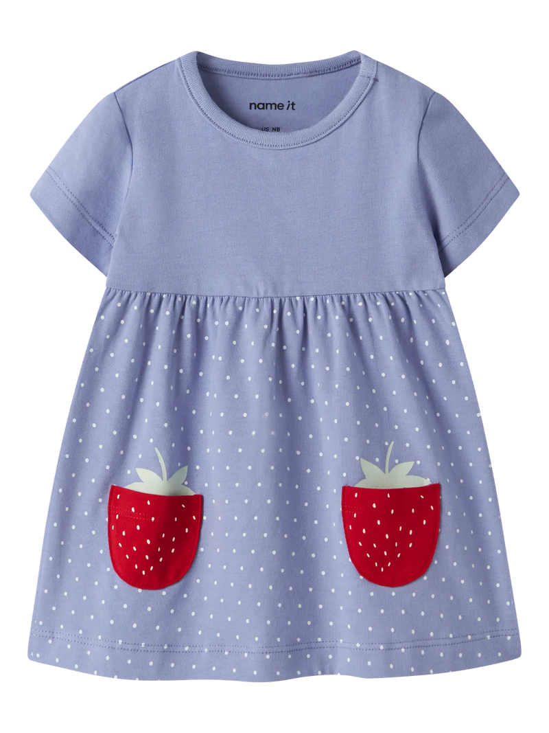 Name It Jabelle SS Dress | Puple Passi